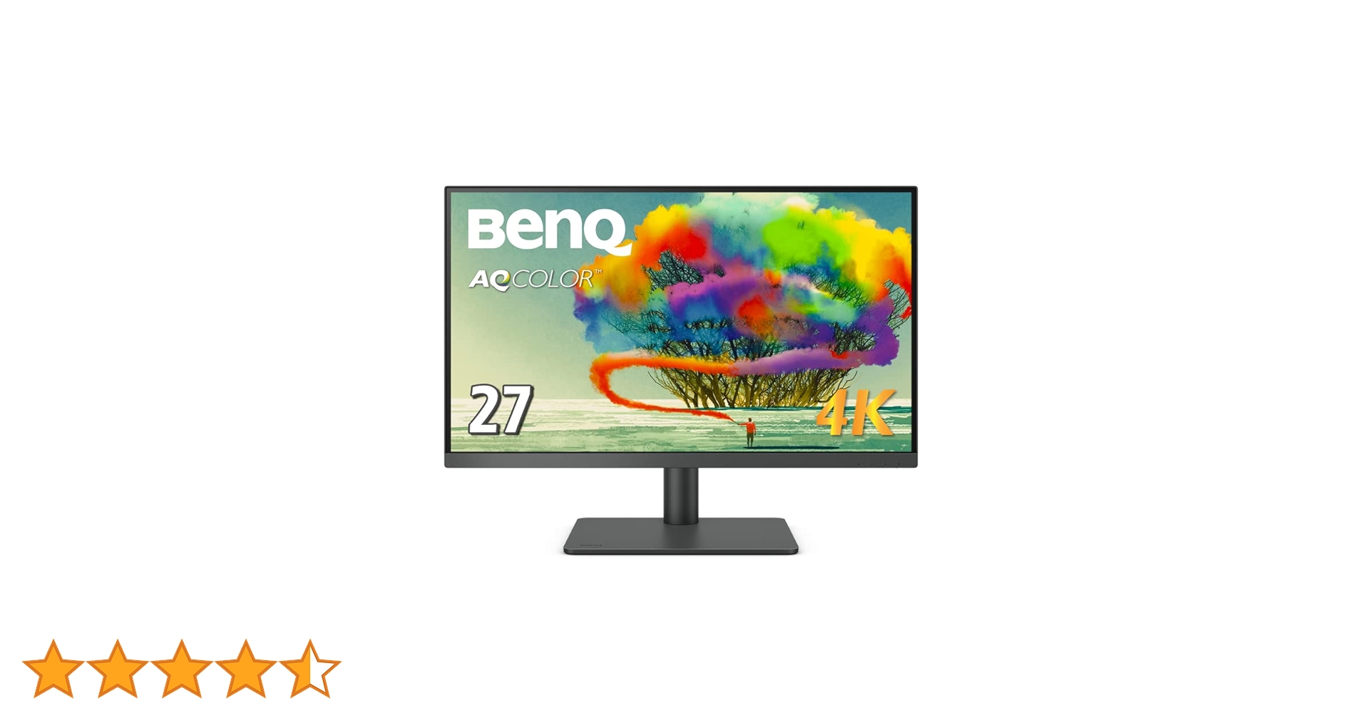 【美品】BenQ PD2705U デザイナー向け4Kモニター Amazon.co.jp: ベンキュージャパン BenQ PD2705U AQCOLOR